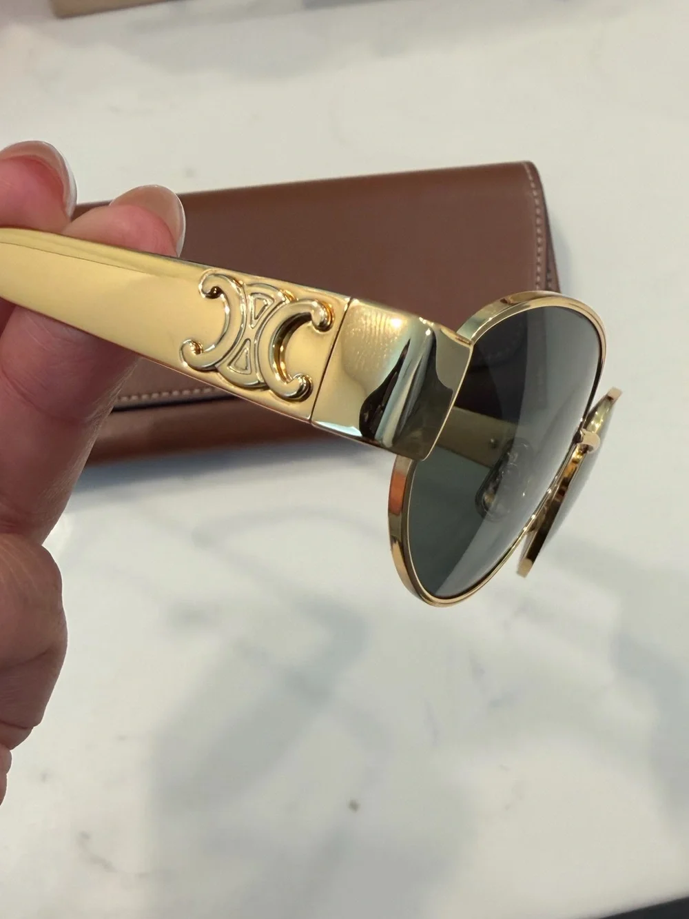 Celine luxury oval